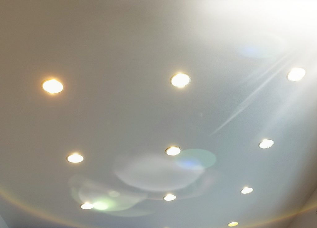 Recessed Ceiling Lights in a Business!